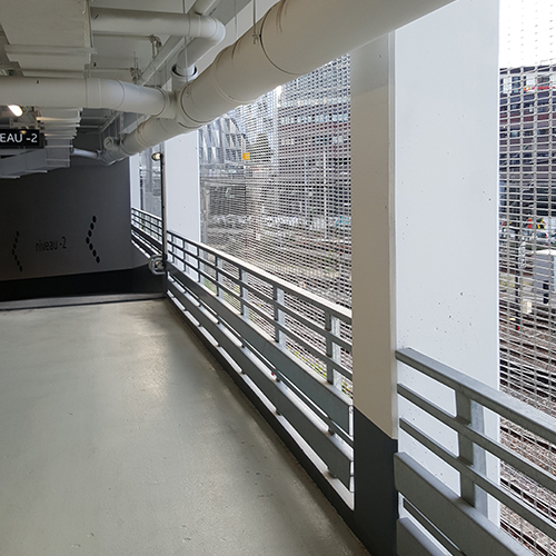 Photography of project “Parking Garage Station Rennes”