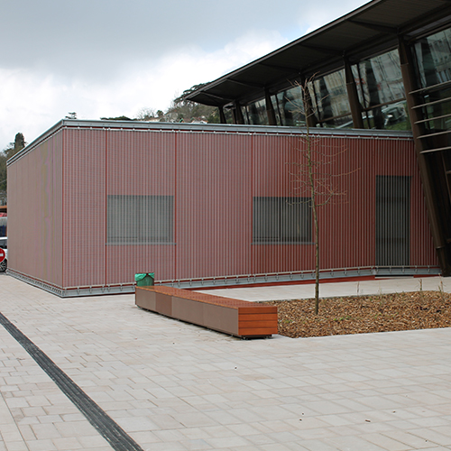 Photography of project “Multimodal Center of Agen Train Station”